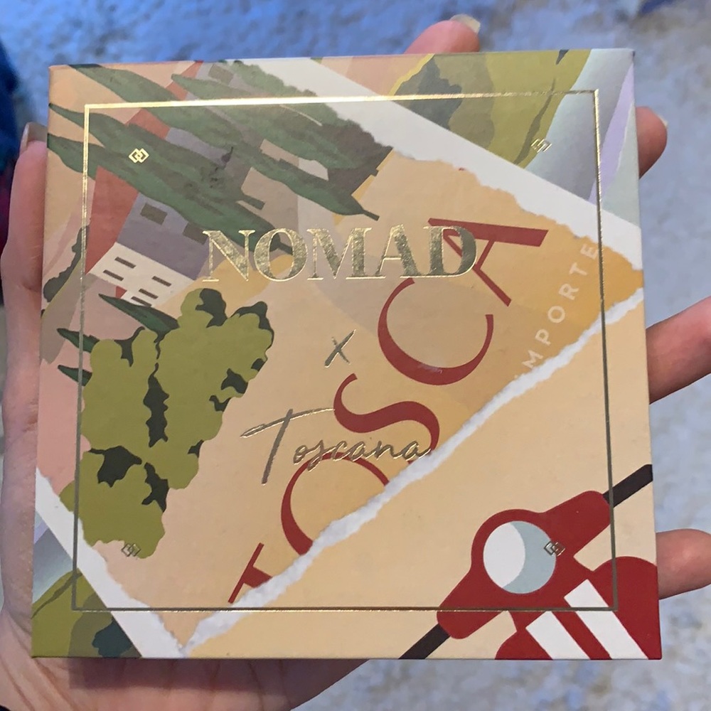 Nomad Cosmetics x Tuscany eyeshadow palette